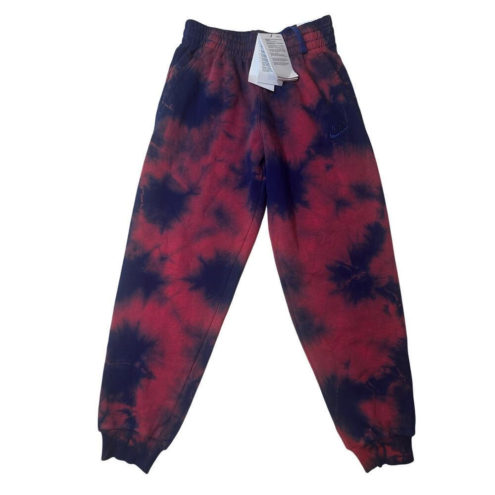 New Nike Sweatpants sz M Nike Sportswear Club Fleece Tie-Dyed Sweatpants